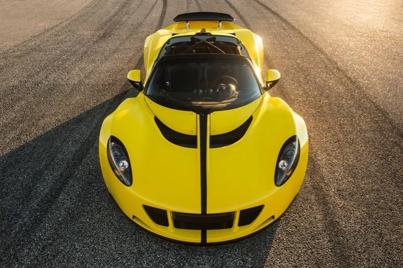 Hennessey Venom GT Spyder front