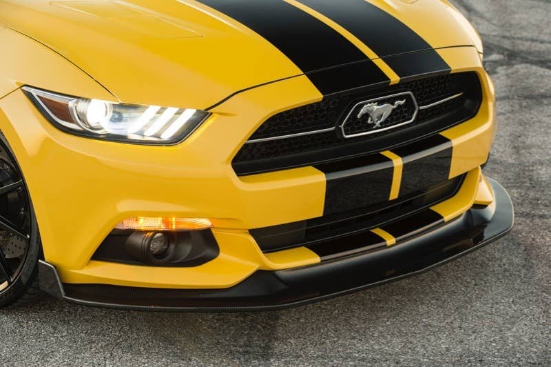 Hennessey Ford Mustang convertible nose