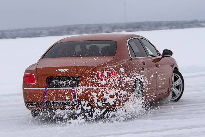 Bentley Power On Ice