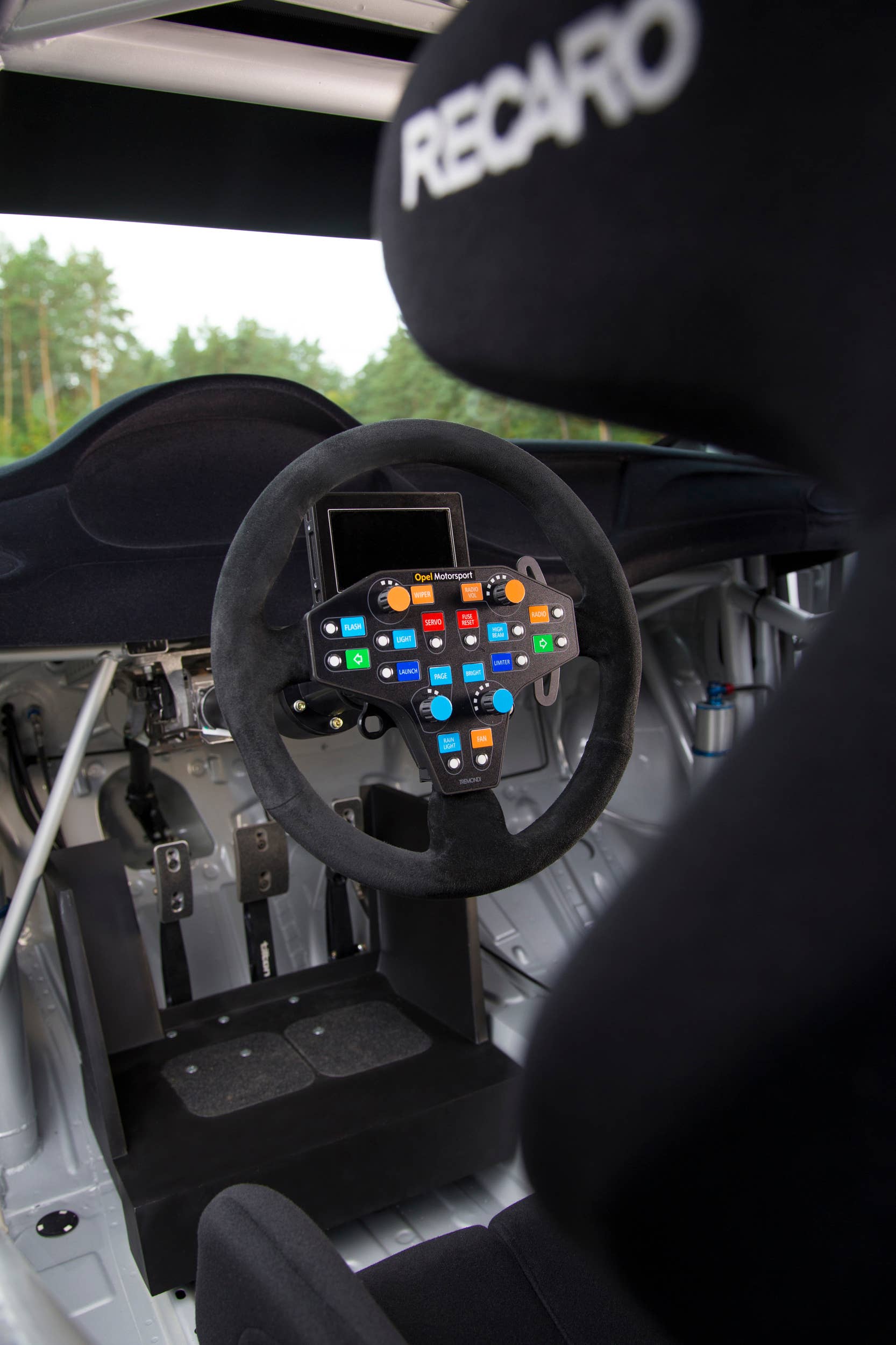 Opel Astra TCR steering wheel