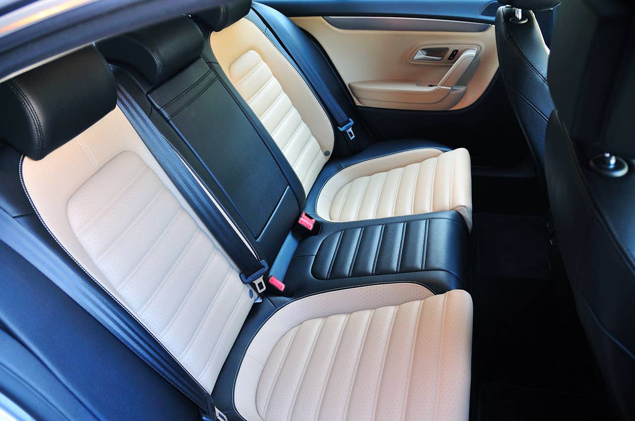 2013 Volkswagen CC rear seats