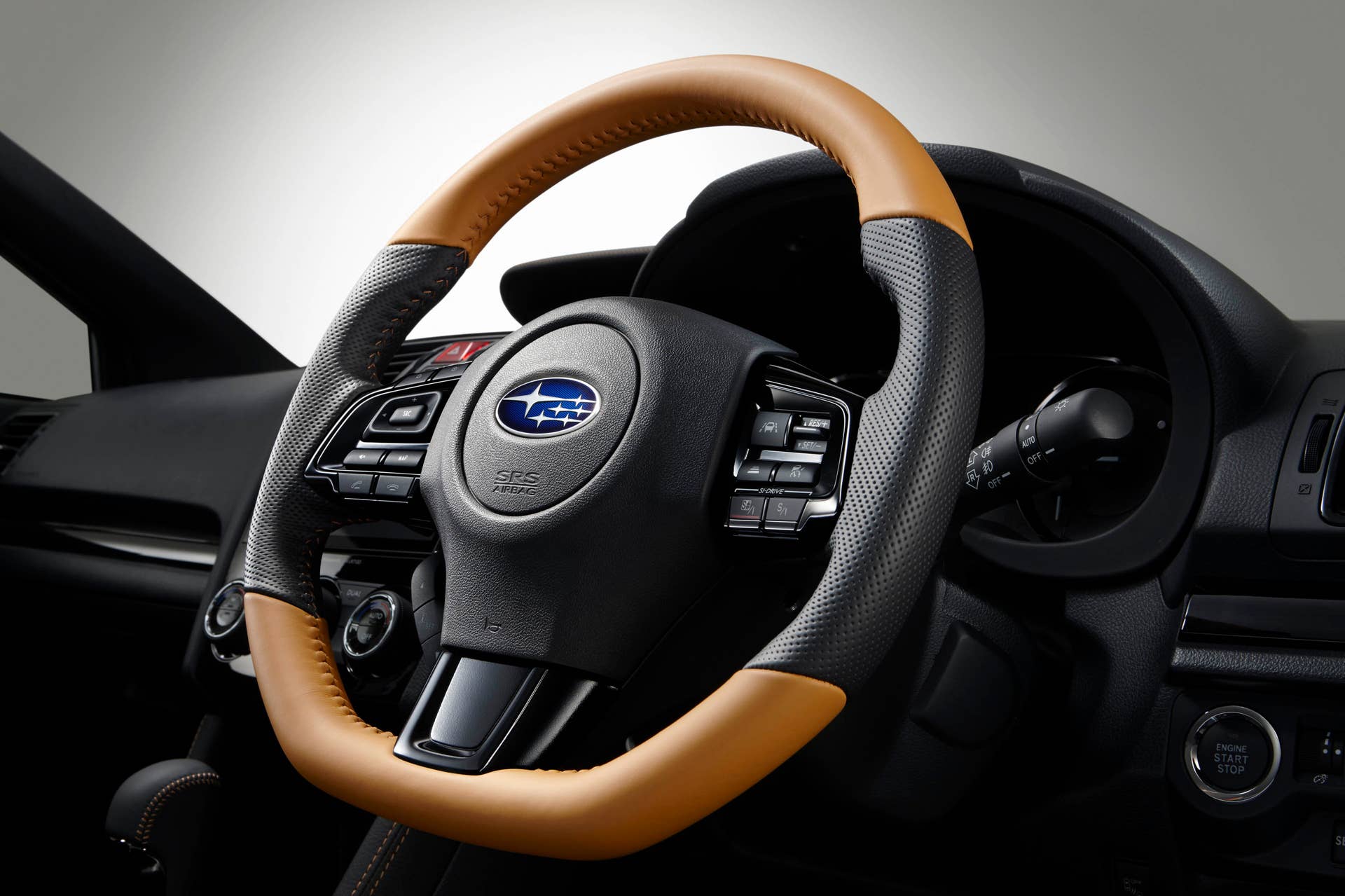 Subaru WRX S4 SporVita steering wheel