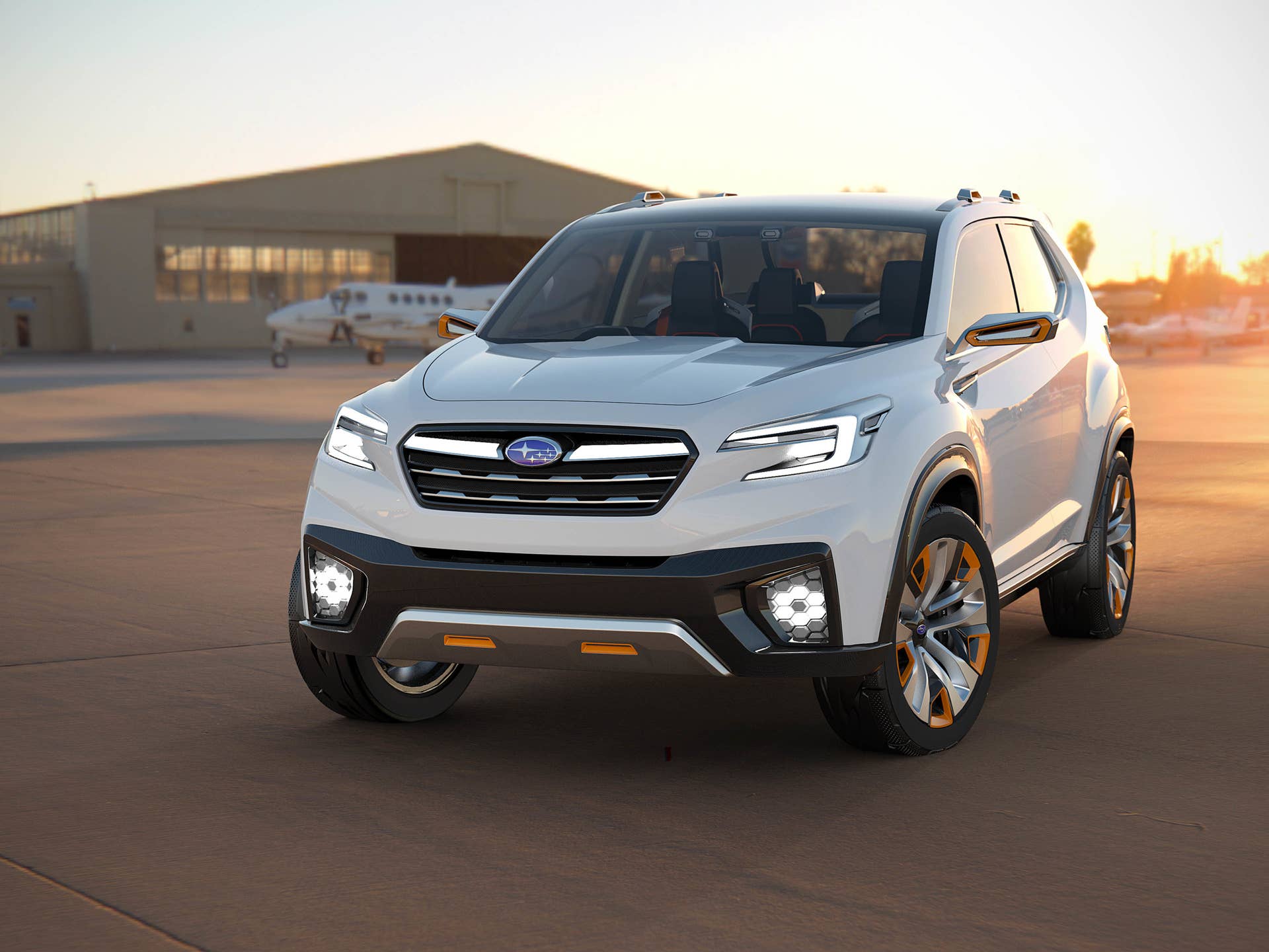 Subaru Viziv Future Concept front 3/4