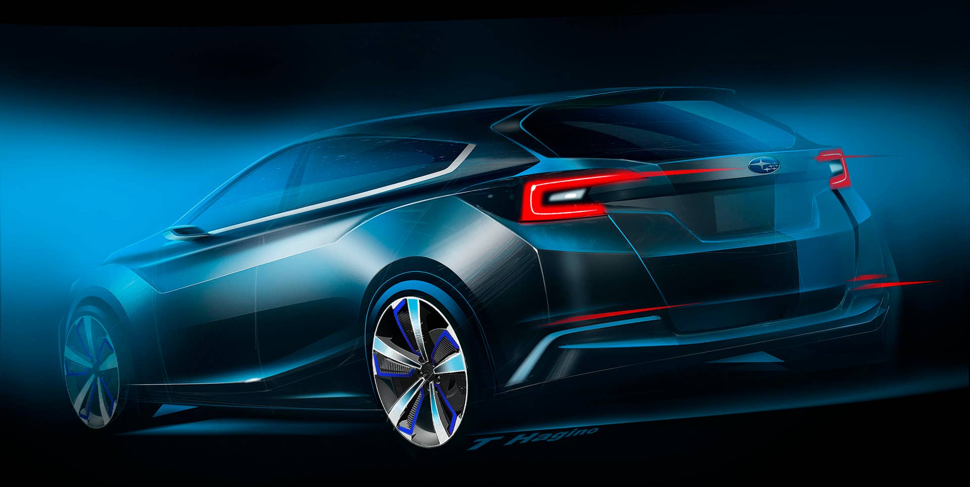 Subaru Impreza 5-Door Concept rendering