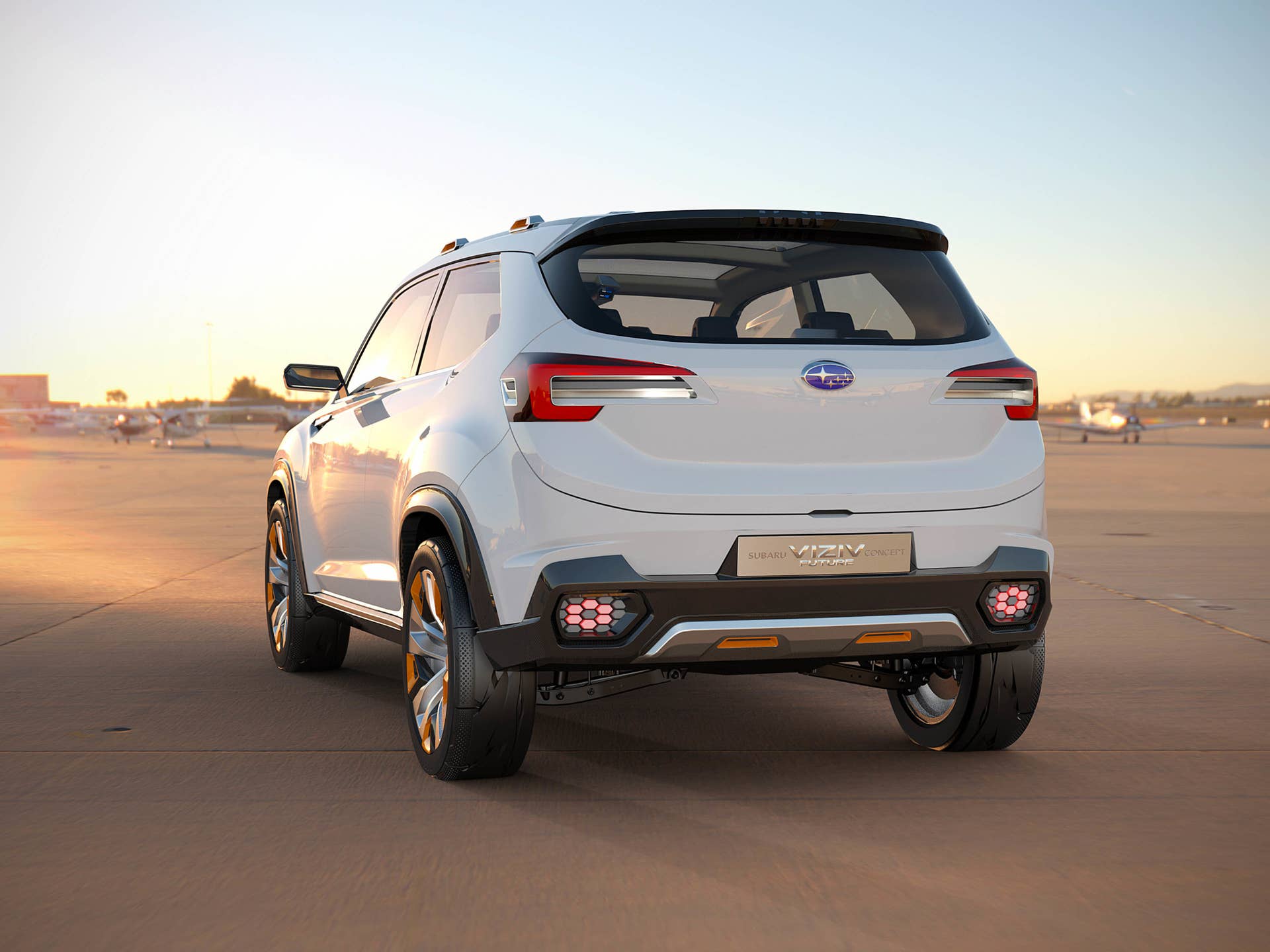 Subaru Viziv Future Concept EXT rear 3/4