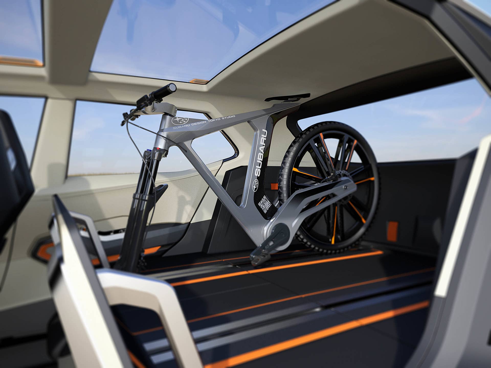 Subaru Viziv Future Concept interior bike