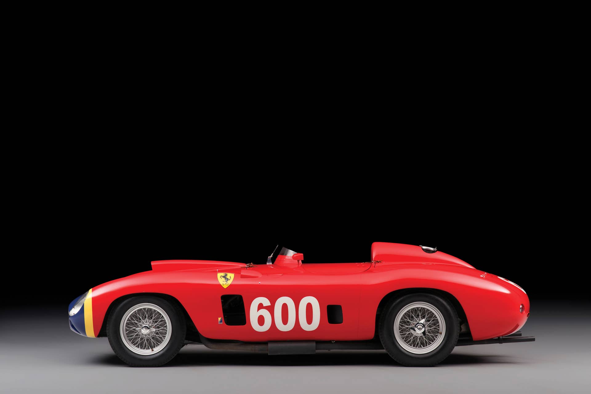 1956 Ferrari 290 MM Fangio profile