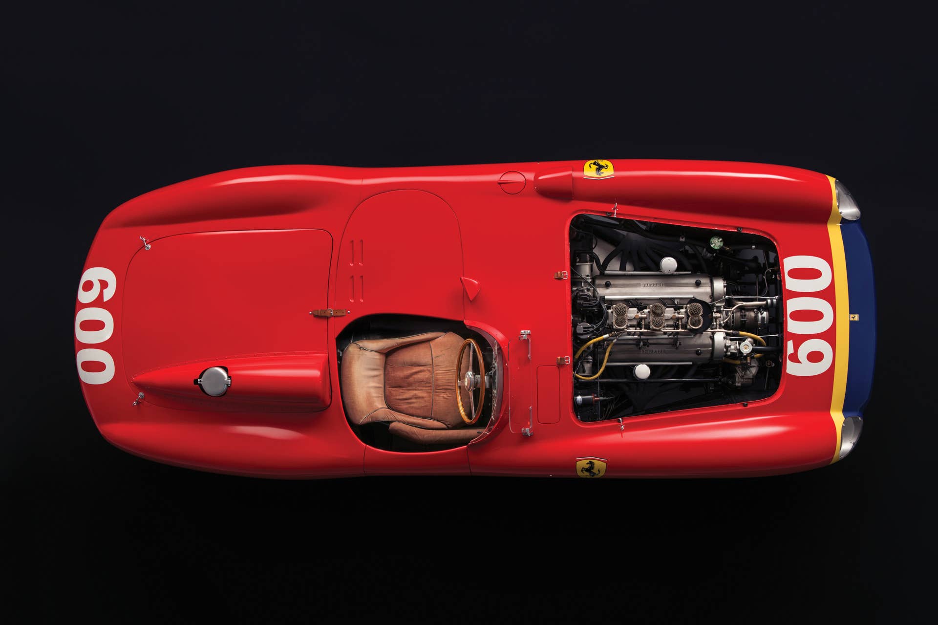 1956 Ferrari 290 MM Fangio top