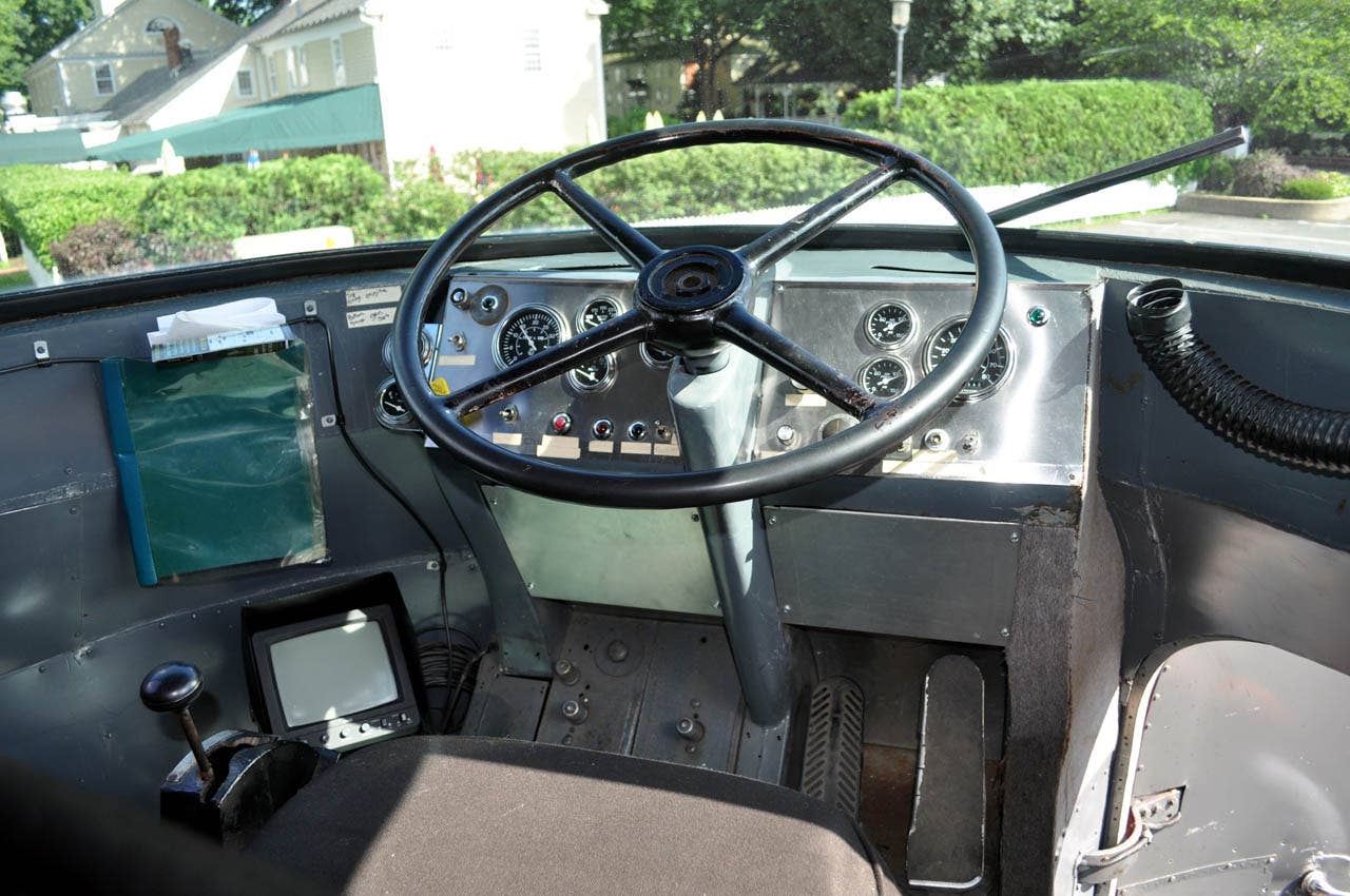 GM Futureliner cockpit
