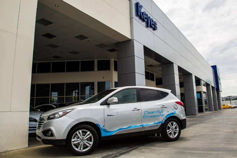 Newest Hyundai Tucson Fuel Cell Dealer: Keyes Hyundai in Los Angeles (PRNewsFoto/Hyundai Motor America)