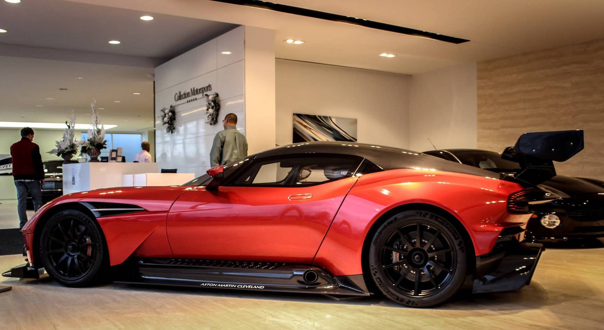 Aston Martin Vulcan rear 3/4