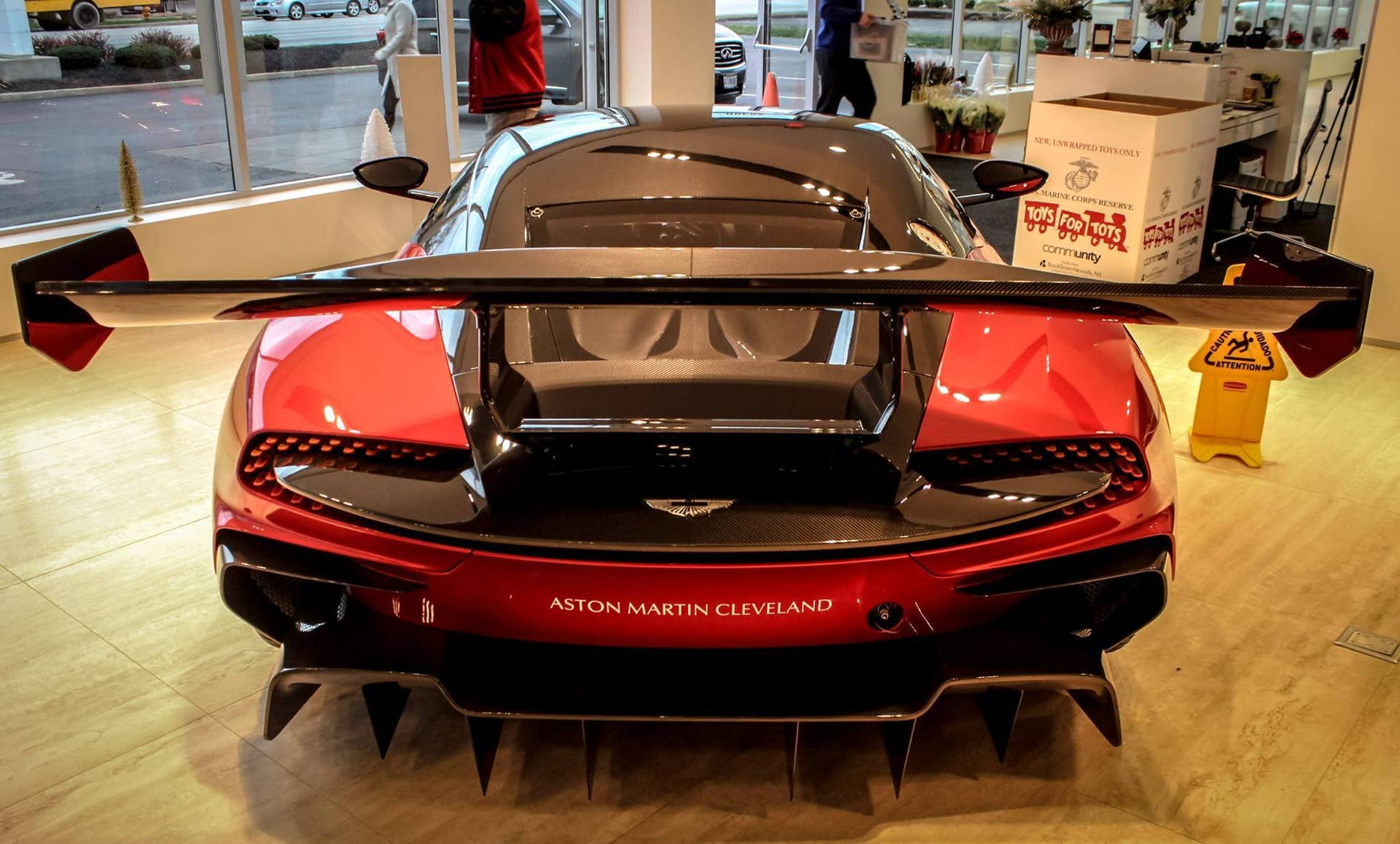 Aston Martin Vulcan rear