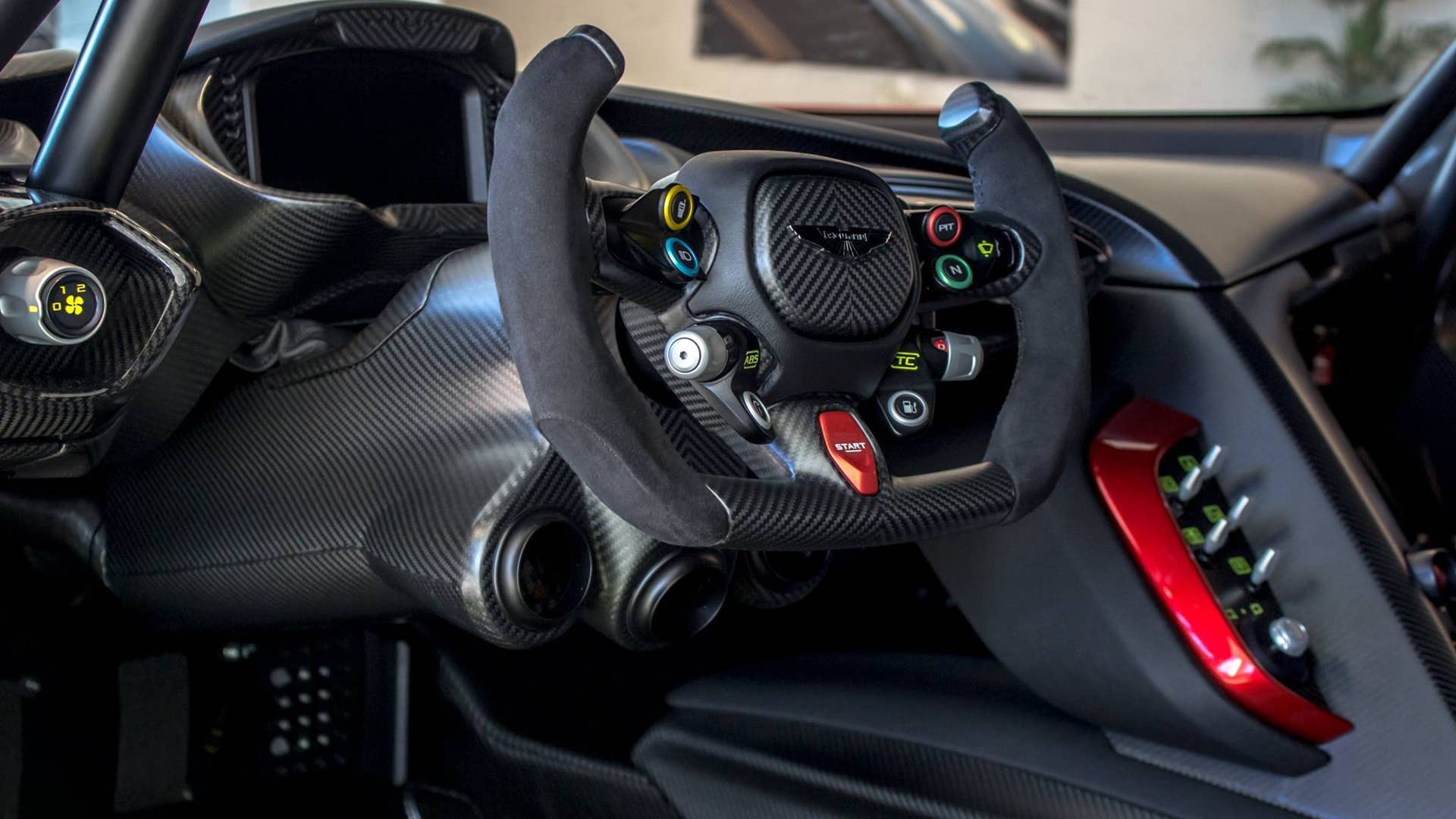 Aston Martin Vulcan interior