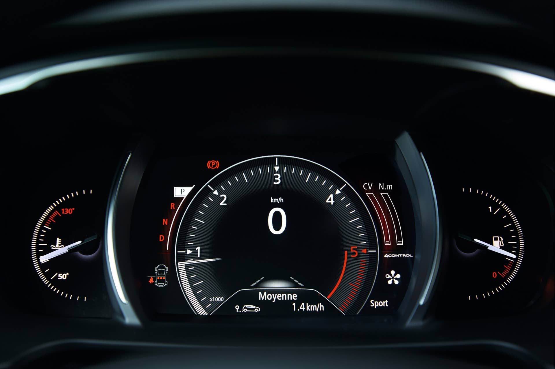 instrument cluster talisman renault gauges