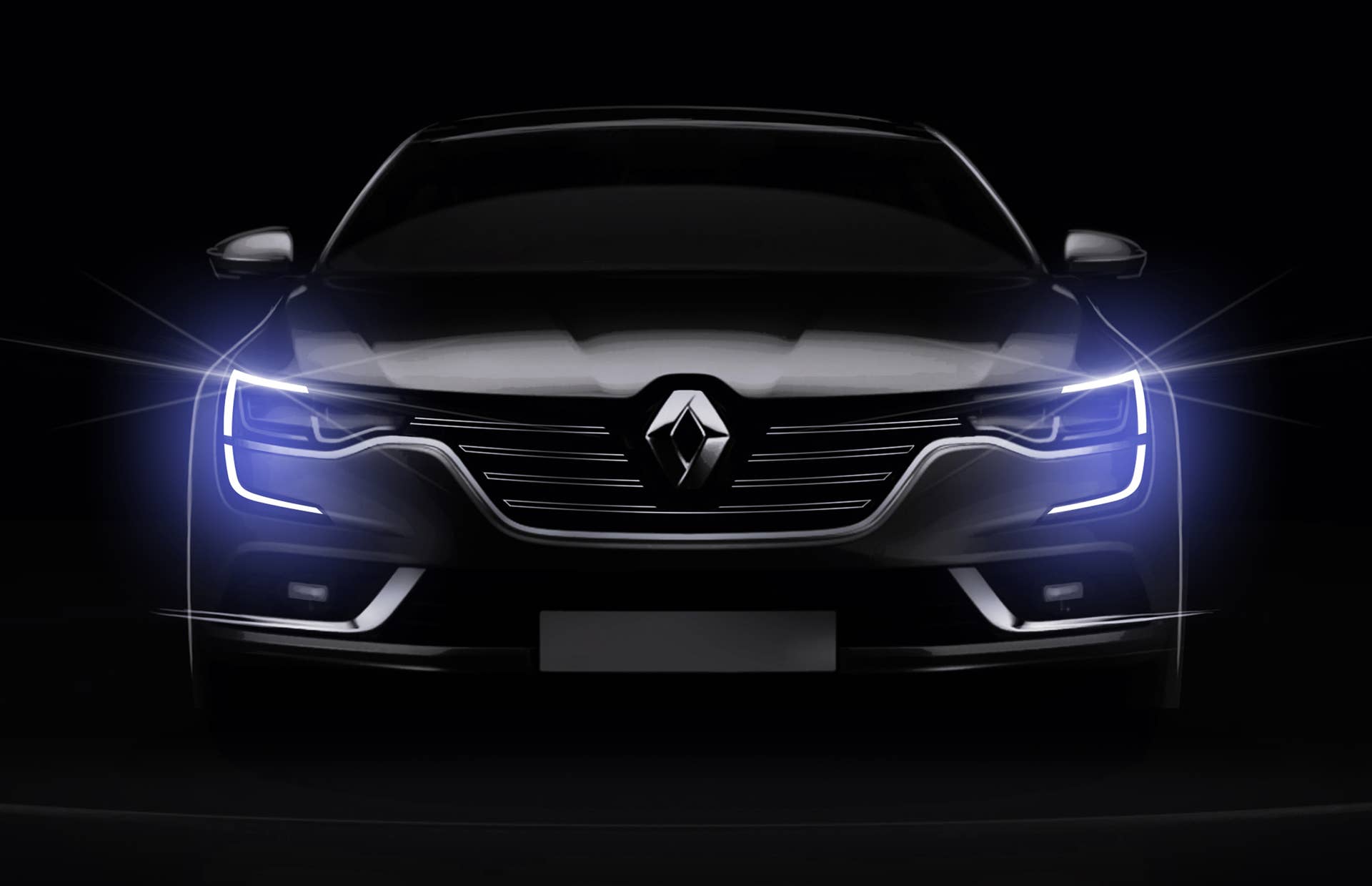 renault talisman sedan headlights leds