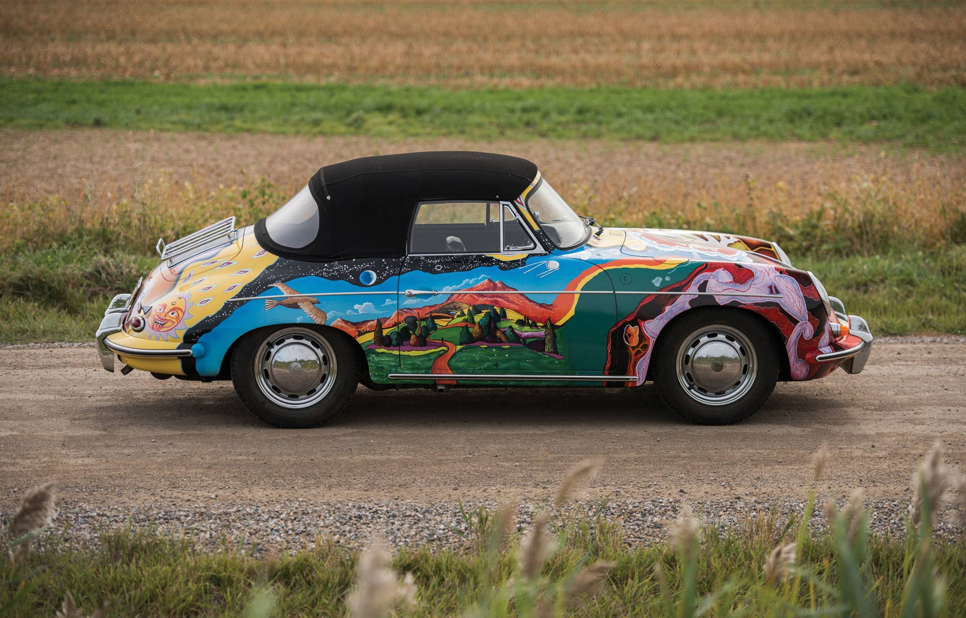 janis joplin 1964 porsche 356 passenger side