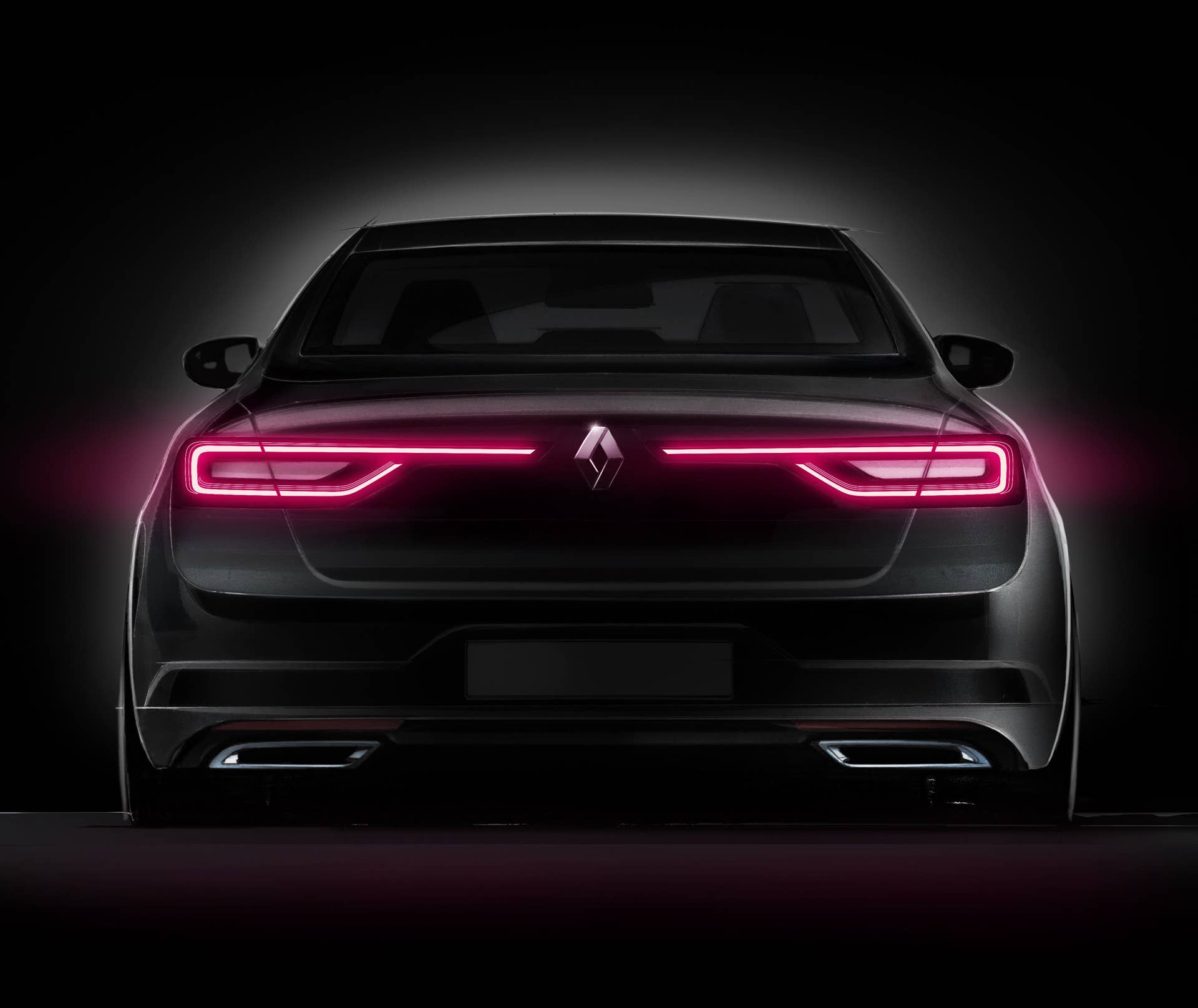 taillights led renault talisman sedan exhausts