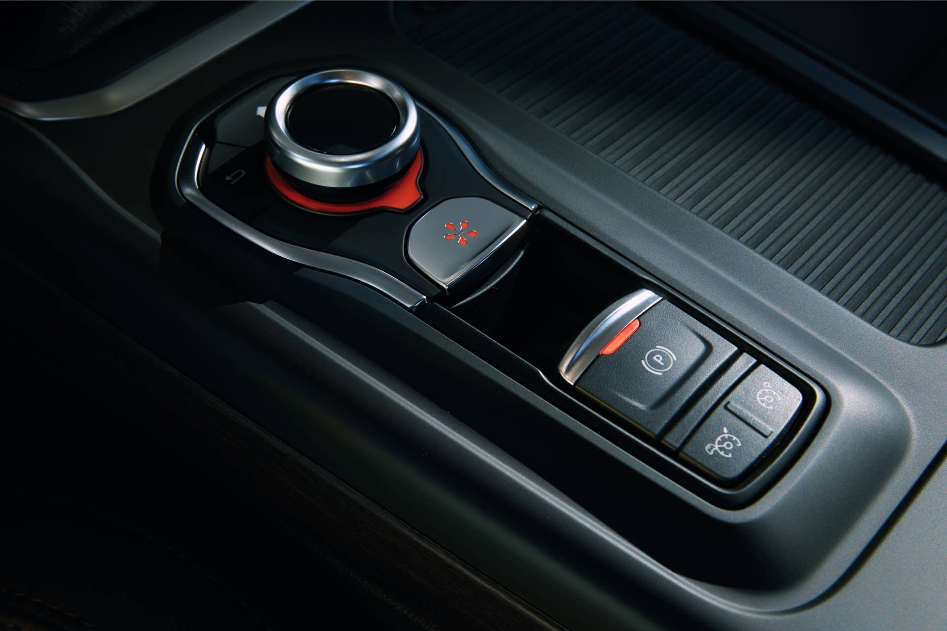 renault talisman parking brake controls