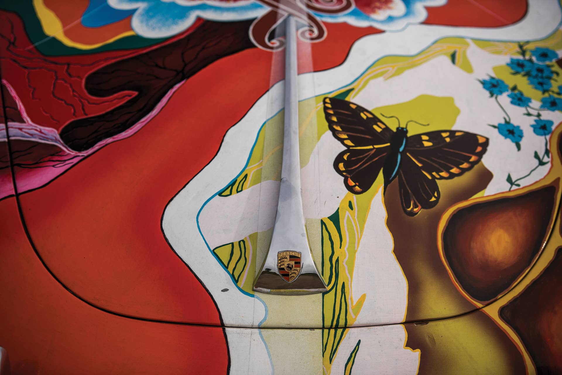 janis joplin 1964 porsche 356 hood