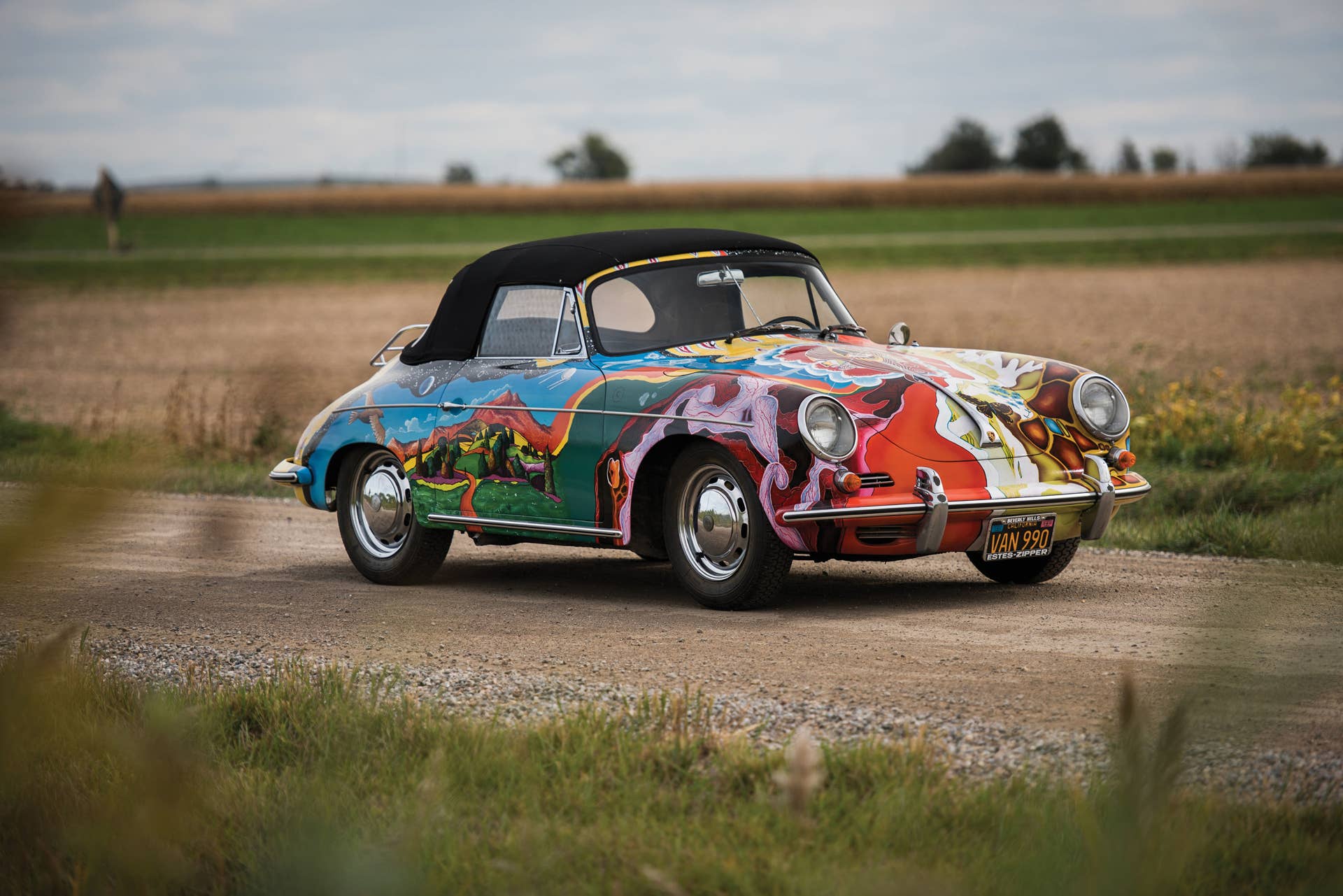 janis joplin 1964 porsche 356 gravel road