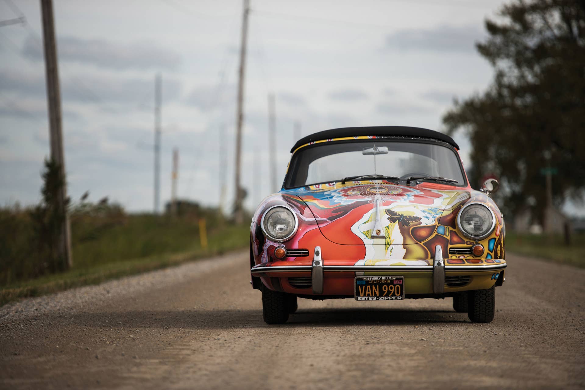 janis joplin 1964 porsche 356 front