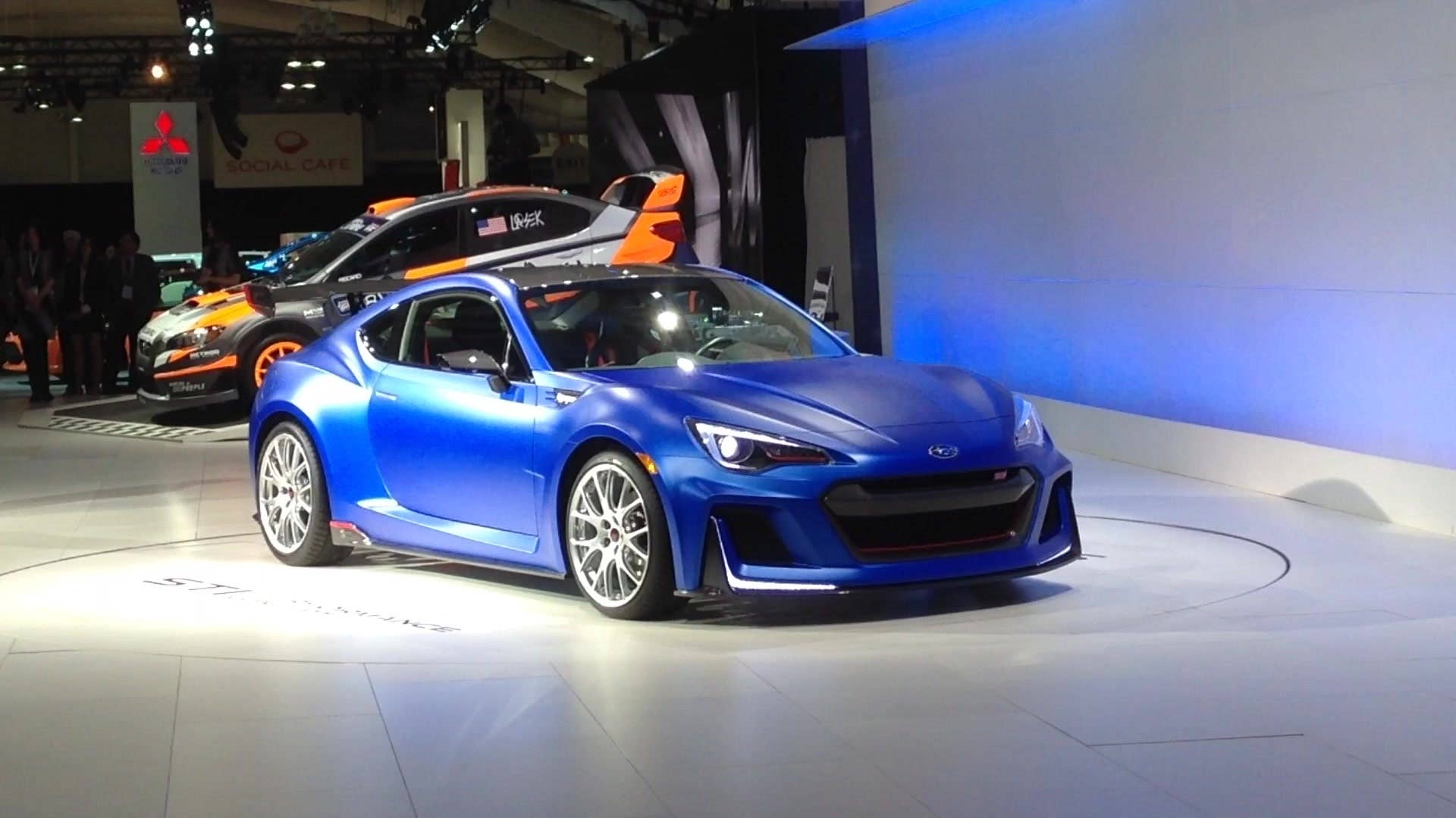 Greg Migliore gives you a ringside seat at the Javits Center in New York as the Subaru STI Performance Concept is introduced.