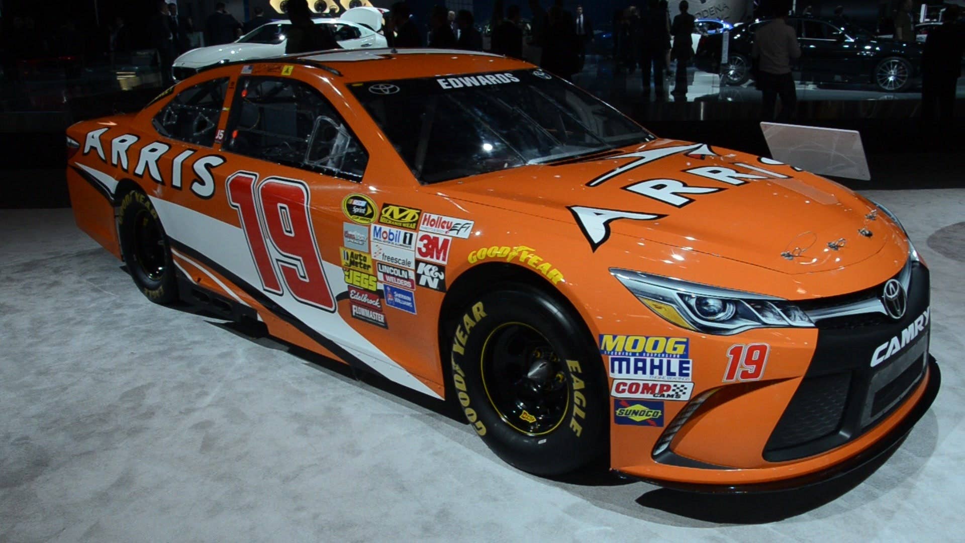 A quick look at the 2015 Nascar Sprint Cup Series Toyota Camry  at the 2015 New York International Auto Show.