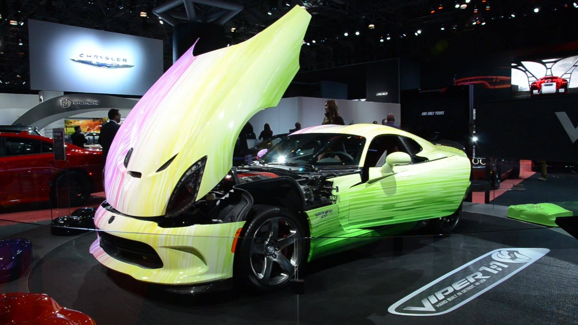A quick look at the 2015 Dodge Viper GT '1 of 1' at the 2015 New York International Auto Show.