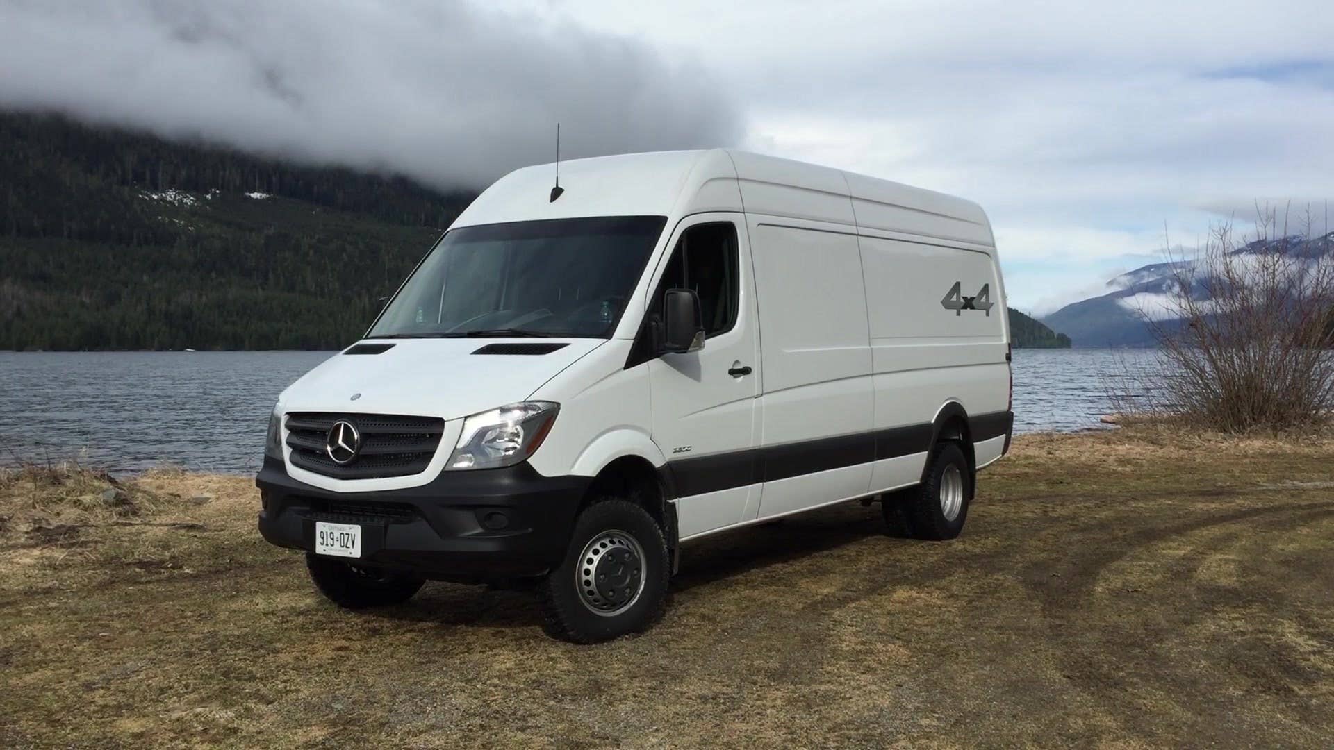 Autoblog Senior Editor Steven Ewing heads to the 'middle of nowhere' in British Columbia, Canada to test the all-wheel capability of the 2016 Mercedes-Benz Sprinter 4x4.