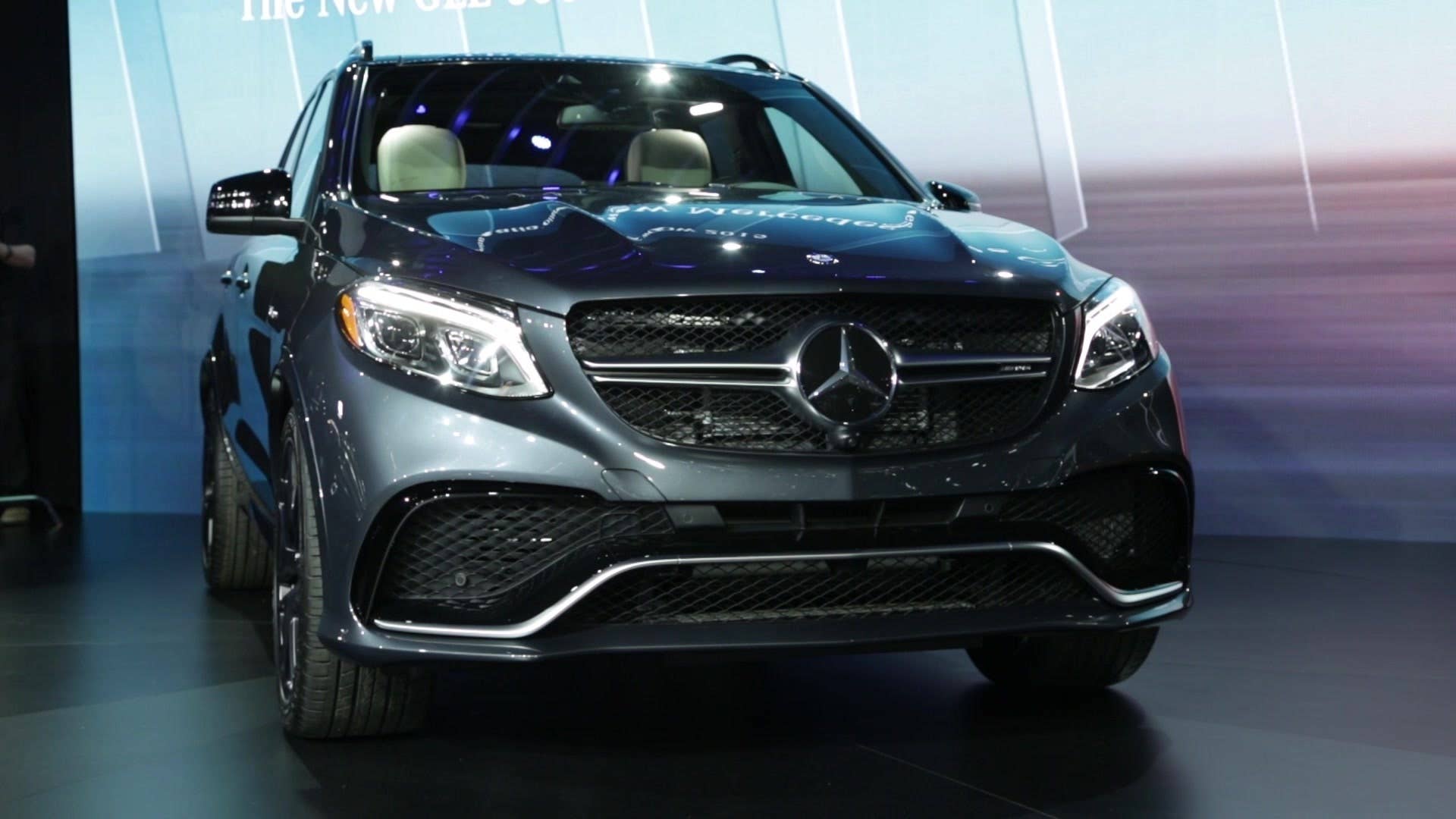Mercedes-Benz unveiled their GLE Class at the 2015 New York International Auto Show.