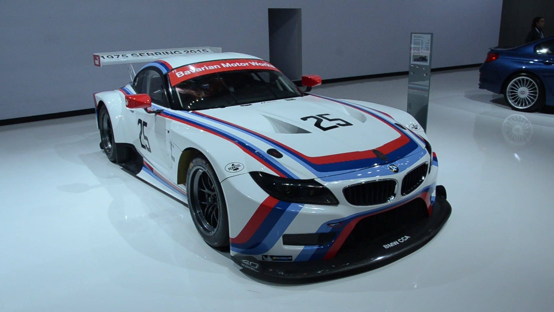 A quick look at the 2014 BMW Z4 GTLM Tudor United Racecar at the 2015 New York International Auto Show.