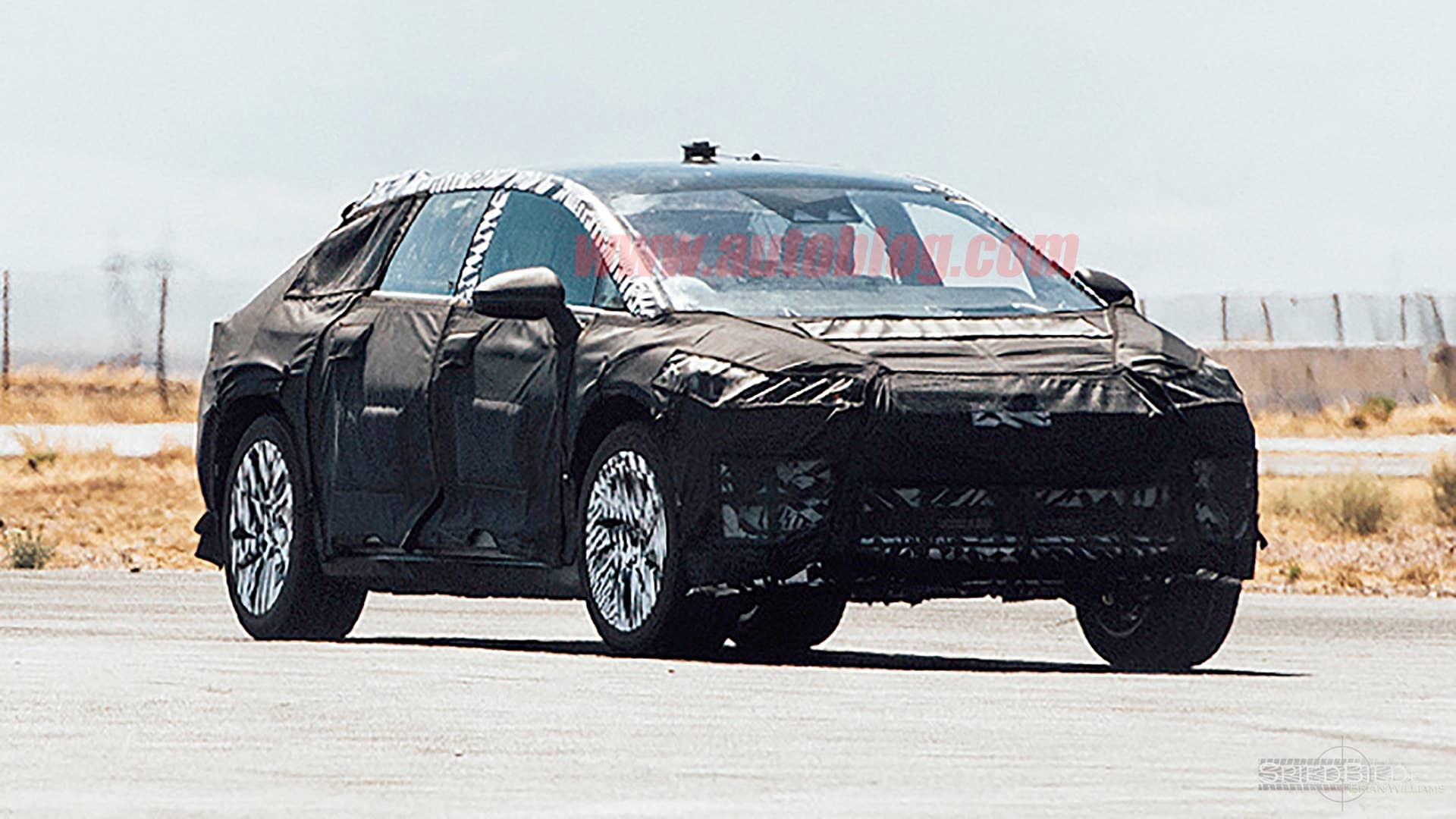Faraday Future test vehicle