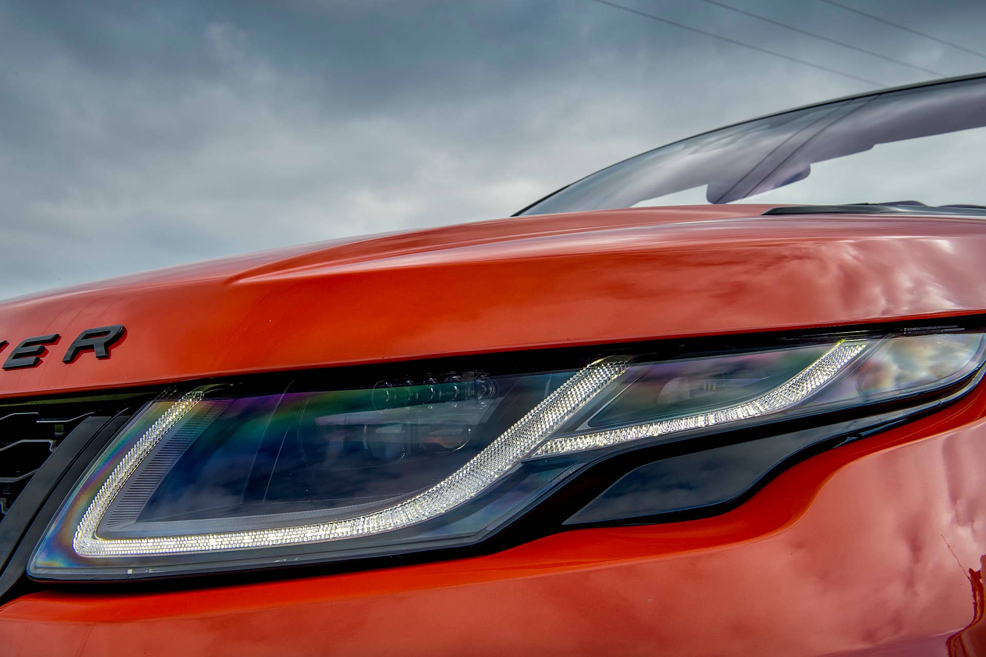 2017 Land Rover Range Rover Evoque Convertible headlight