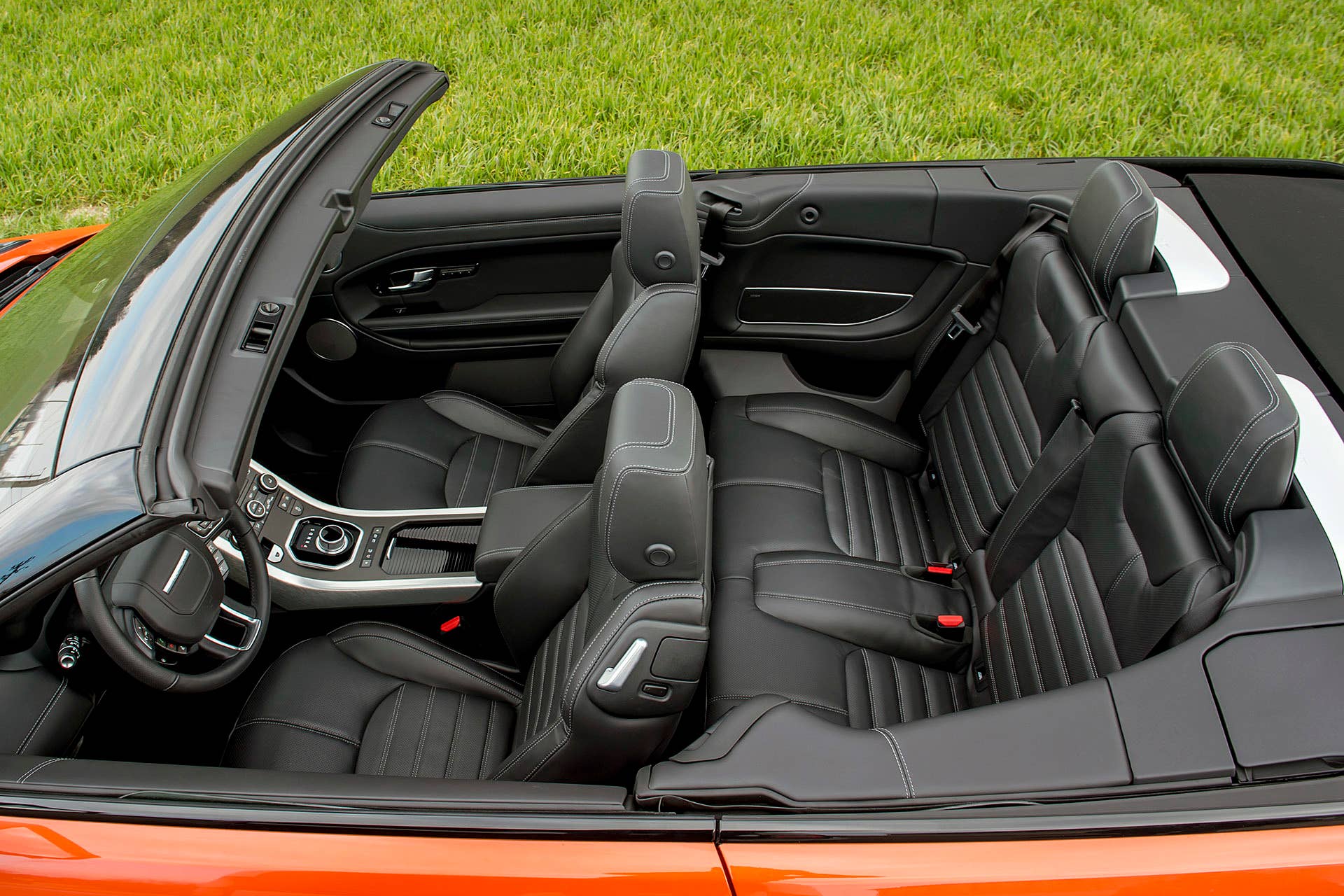 2017 Land Rover Range Rover Evoque Convertible seats