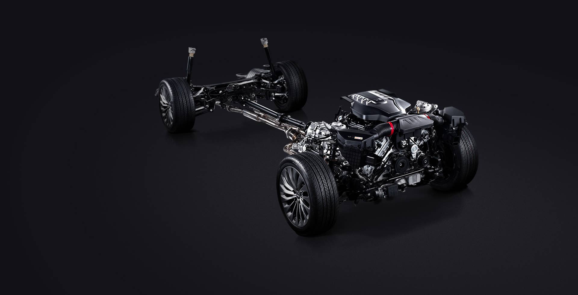 2017 Genesis G90 chassis powertrain