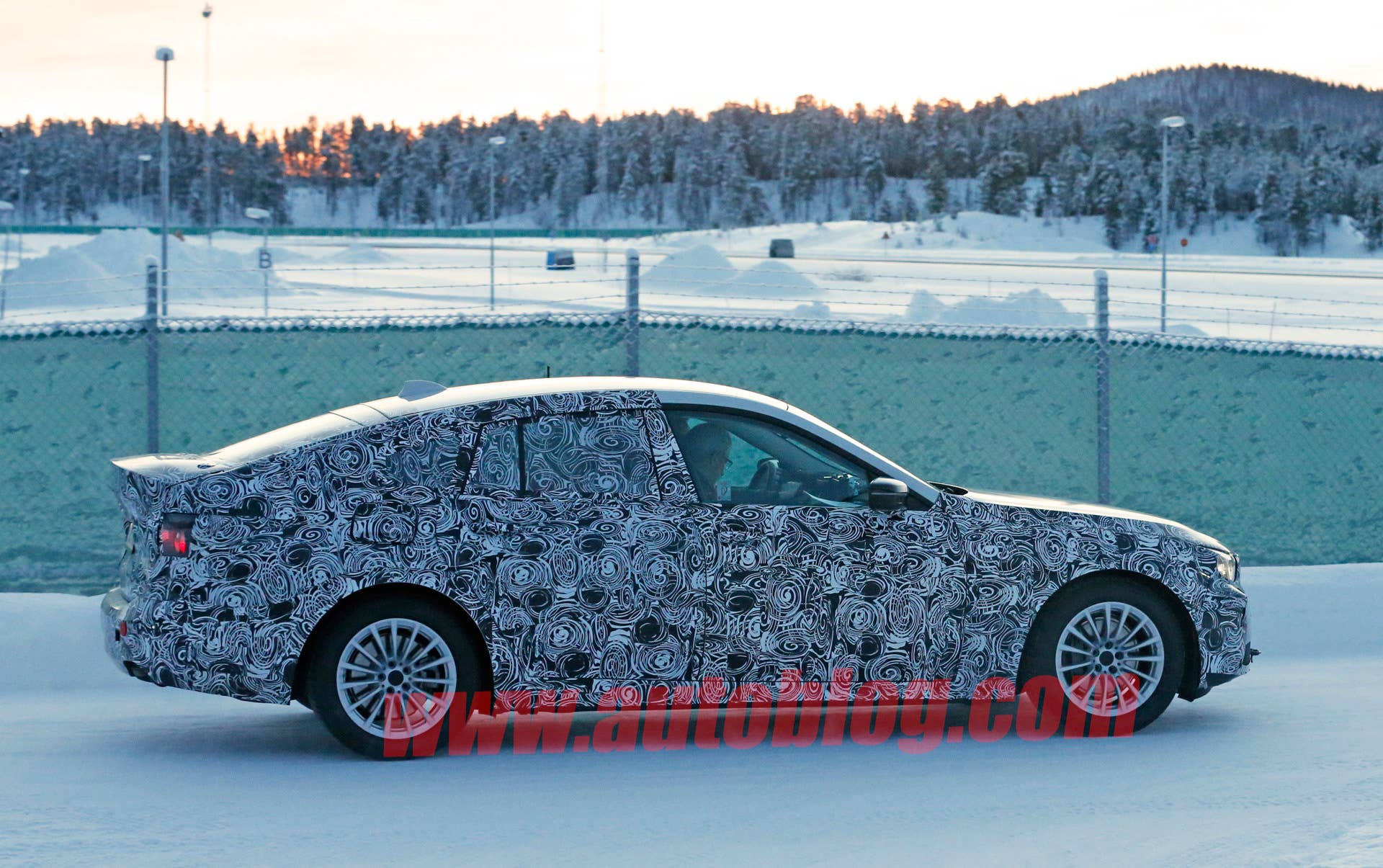 winter testing bmw 5 series gt