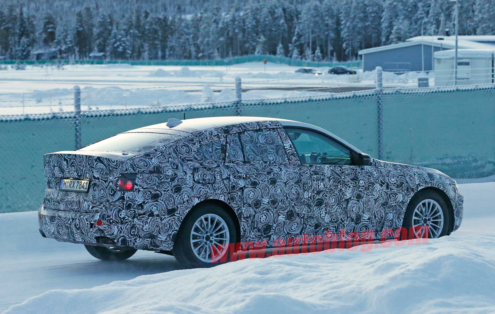 gt gran turismo bmw 5 series winter test