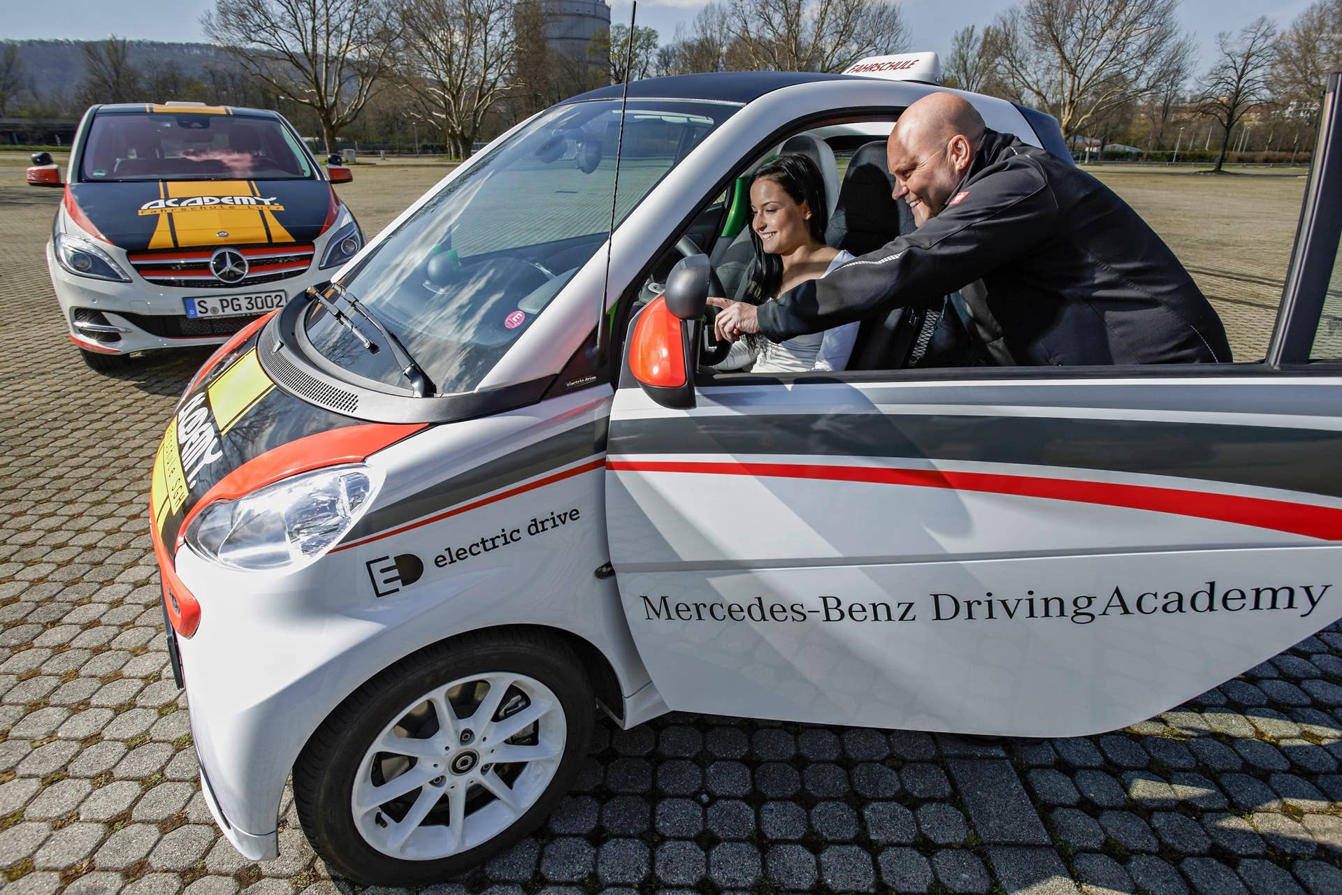 Smart fortwo electric drive driving academy