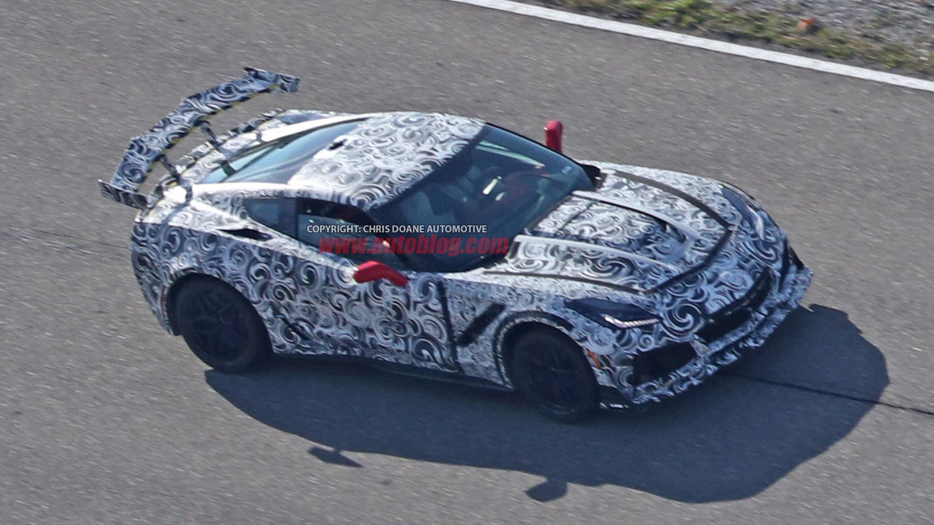 2018 Chevrolet Corvette ZR1 front 3/4