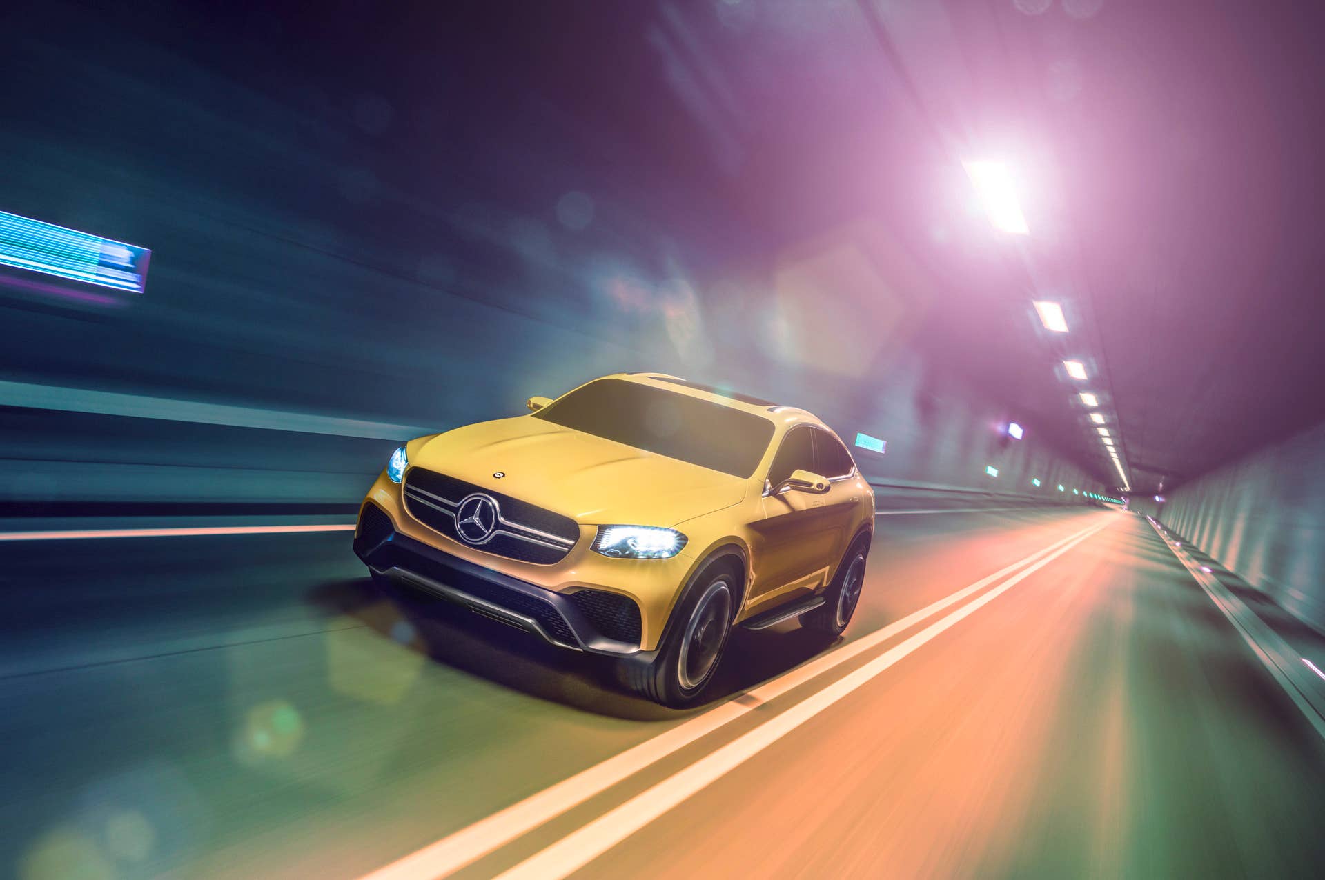 shanghai mercedes benz concept glc coupe