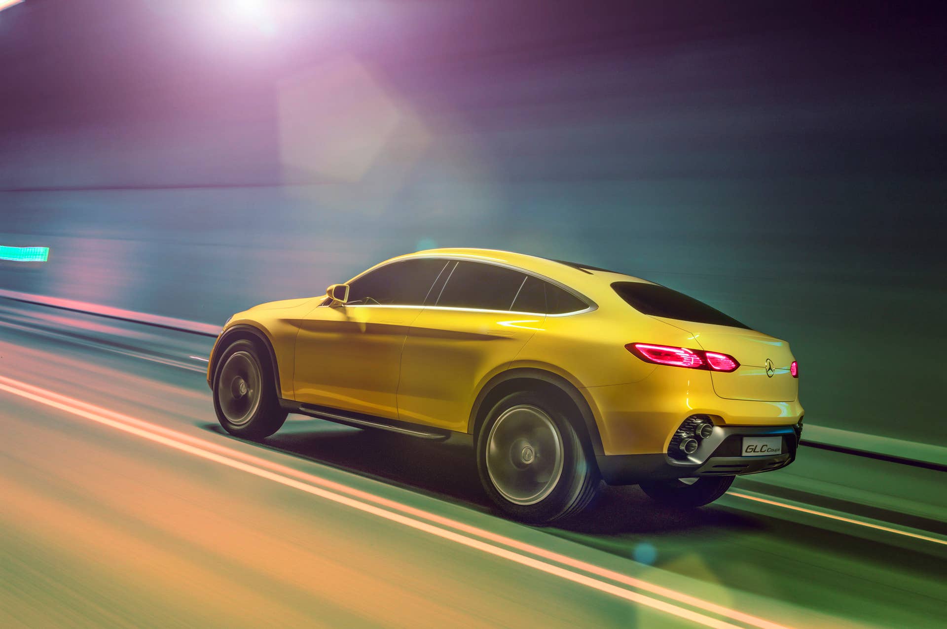 mercedes glc concept coupe shanghai
