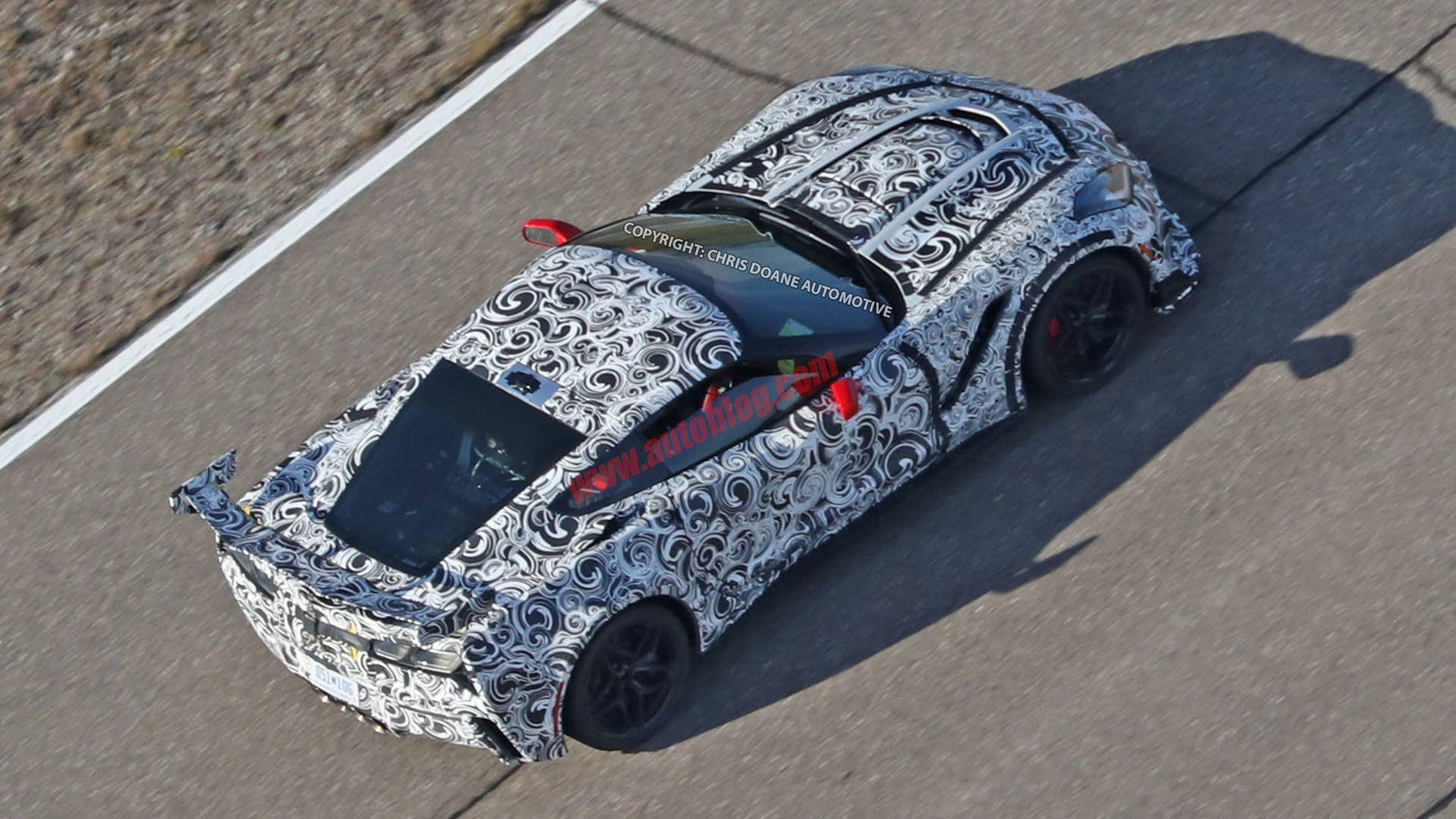 2018 Chevrolet Corvette ZR1 rear 3/4