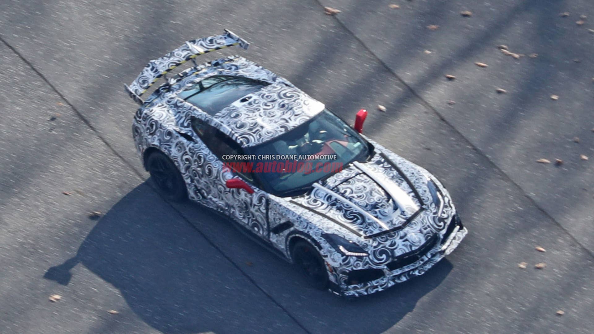 2018 Chevrolet Corvette ZR1 front 3/4 3