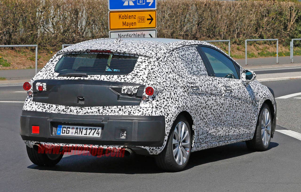 Opel Vauxhall Astra GSi prototype