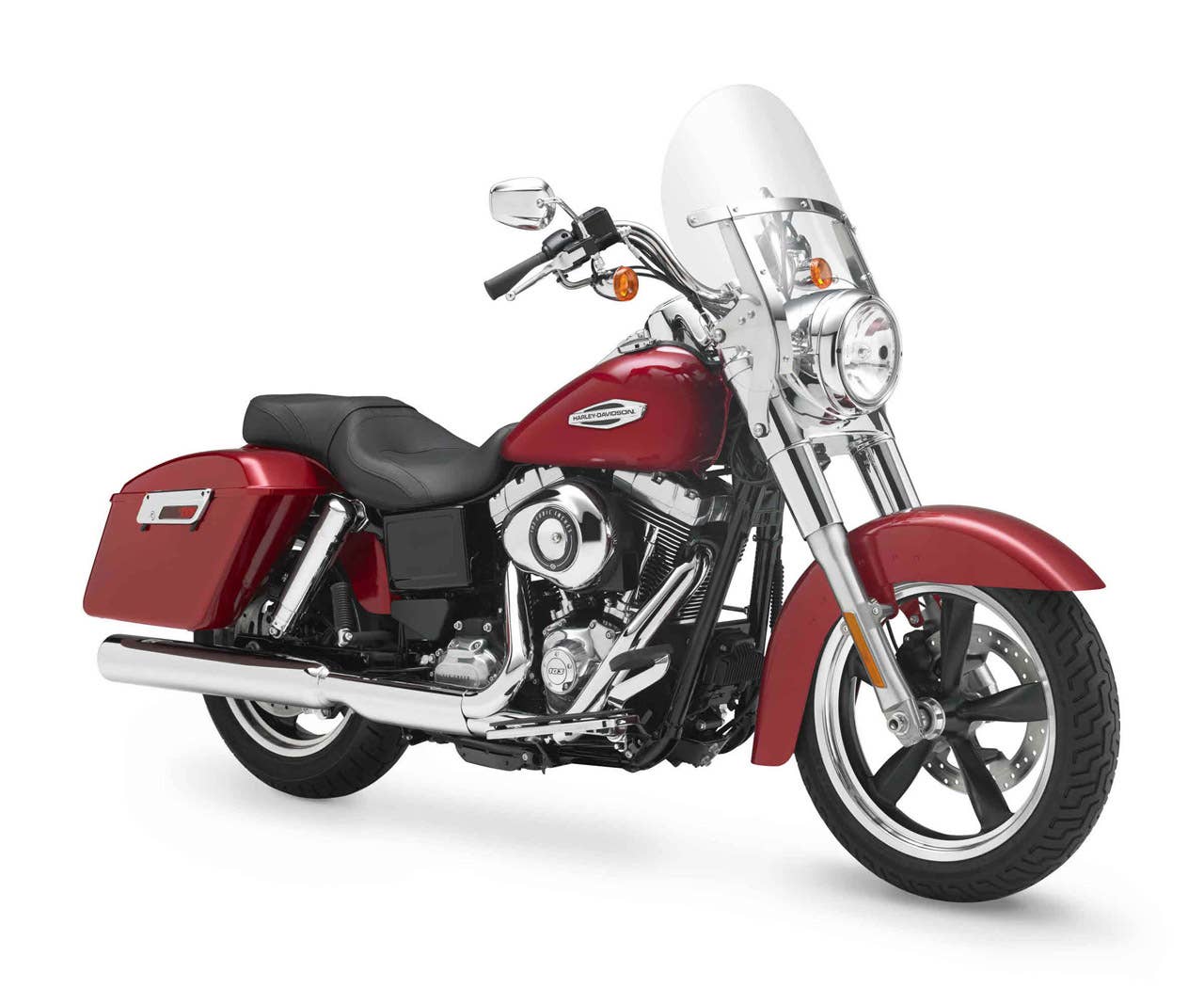 2012 Harley-Davidson Dyna Switchback front 3/4