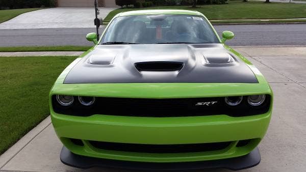 dodge challenger srt hellcat 666 front