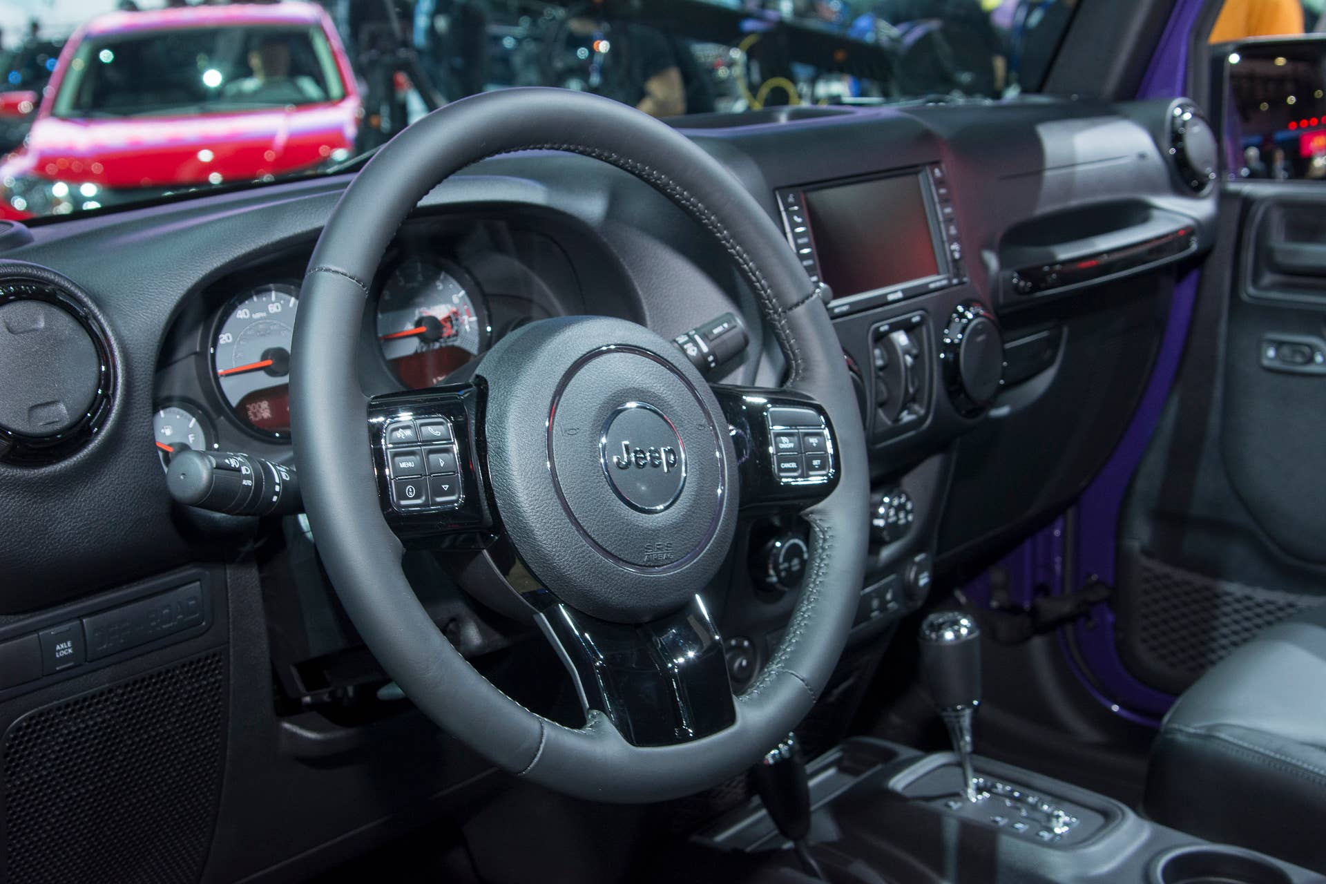 la auto show backcountry jeep wrangler interior cabin