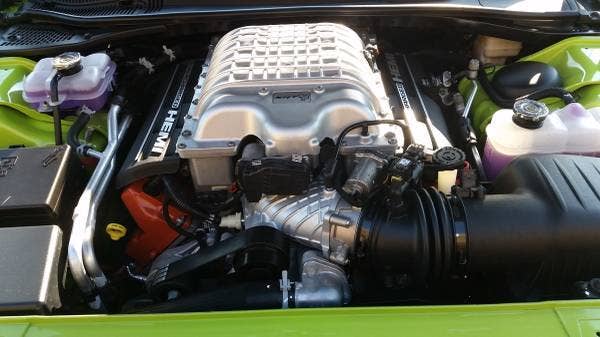 dodge challenger srt hellcat 666 engine
