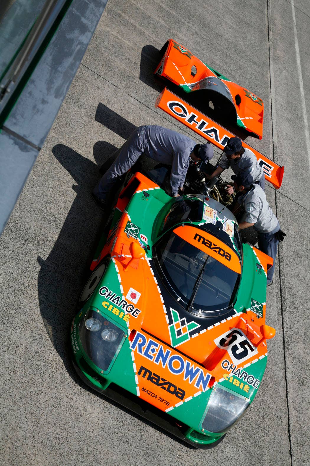 Mazda 787B restored, returning to Le Mans for 20th anniversary of