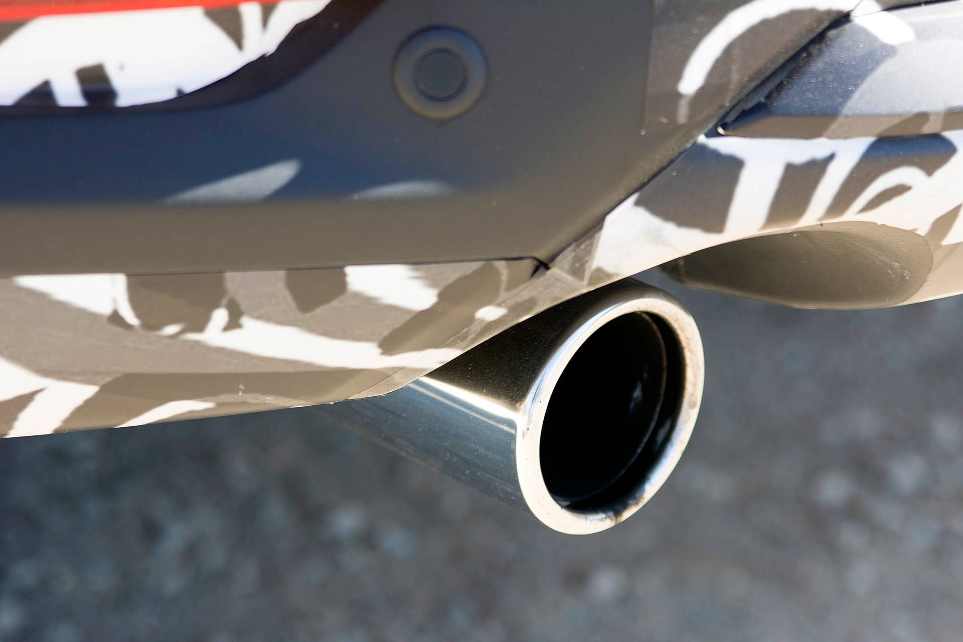 2017 Mazda CX-9 Prototype exhaust tip